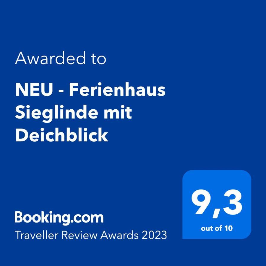 Ferienhaus Sieglinde Mit Deichblick 엠덴 외부 사진